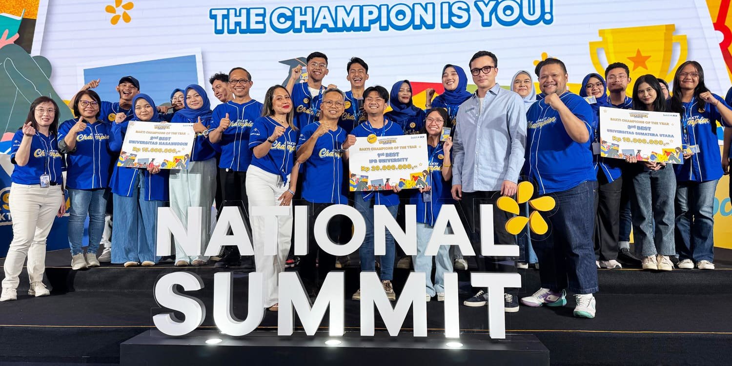 700 Mahasiswa Ikuti National Summit Beasiswa Bakti BCA 2025, Fokus Soft Skills dan Karier