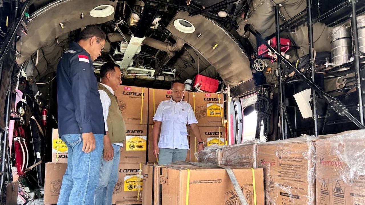 ESDM Kirim 1.000 Genset ke Aceh dan Sumatra, Percepat Pemulihan Listrik Pascabencana