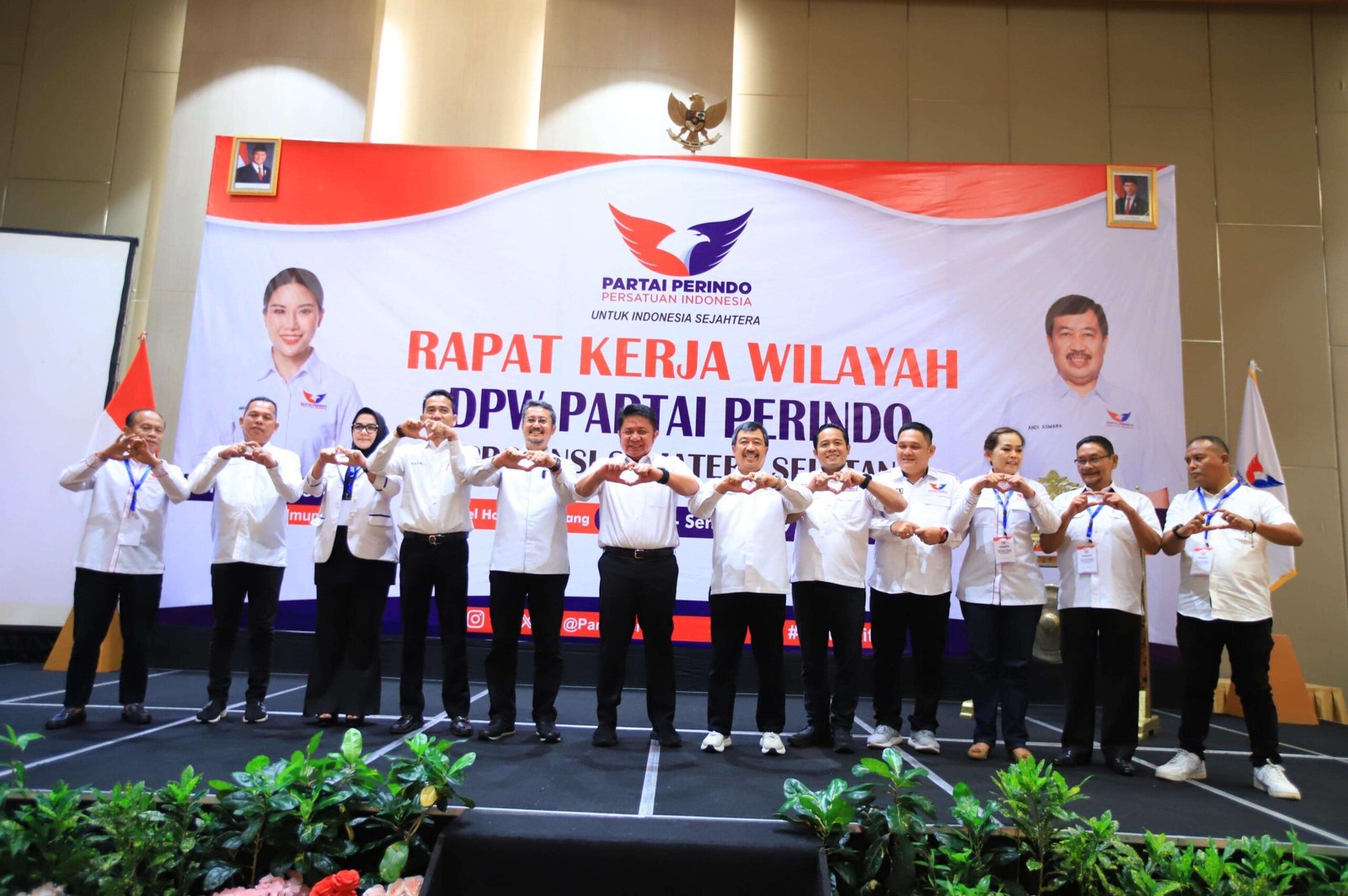 Herman Deru Ajak Kader Perindo Sumsel Jaga Politik Sehat dan Sinergi dengan Pemerintah