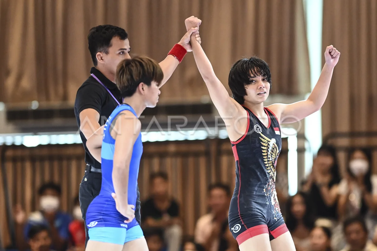 Hasil Gulat SEA Games 2025: Indonesia Tambah Empat Medali dari Nomor Freestyle Putri