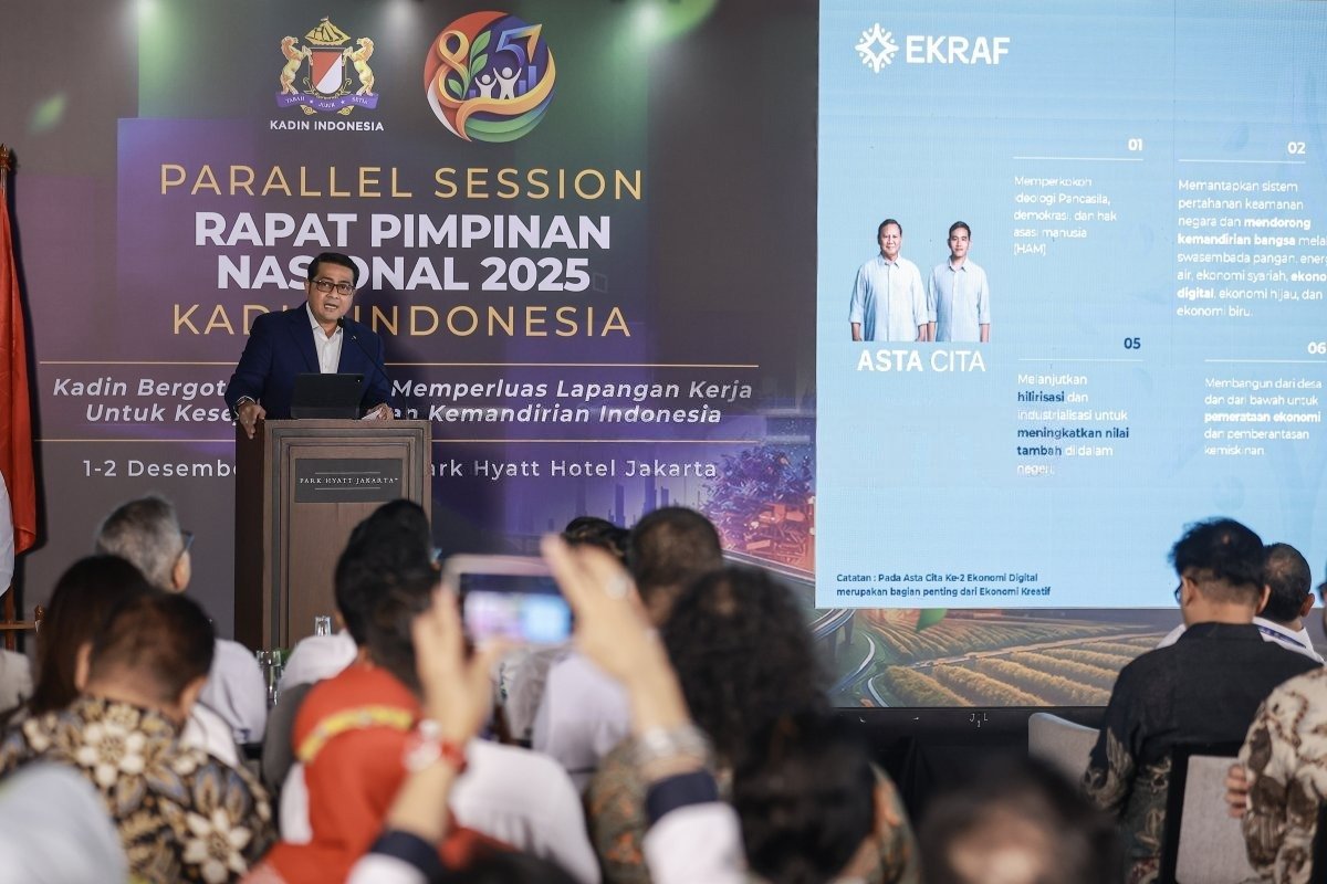 Kemenekraf dan Kadin Jalin Kerjasama Strategis untuk Pengembangan Ekonomi Kreatif Nasional
