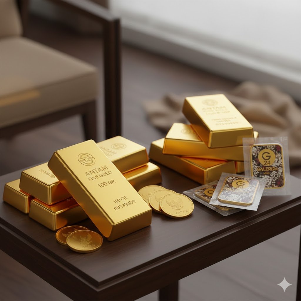 Harga Emas UBS dan Galeri24 Naik Tiga Hari Beruntun, Tembus Rp2,537 Juta per Gram