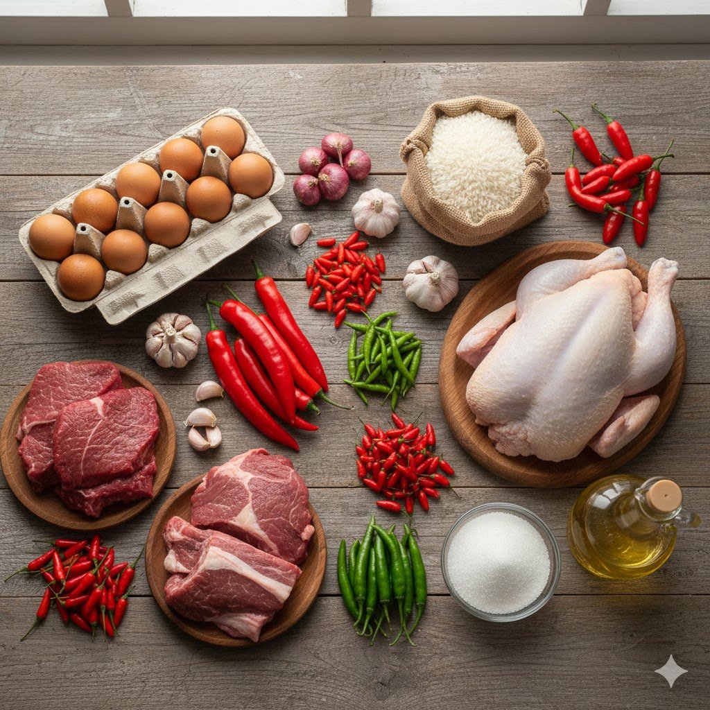 Update Harga Pangan Nasional Selasa, 2 Desember 2025: Cabai Rawit & Telur Naik