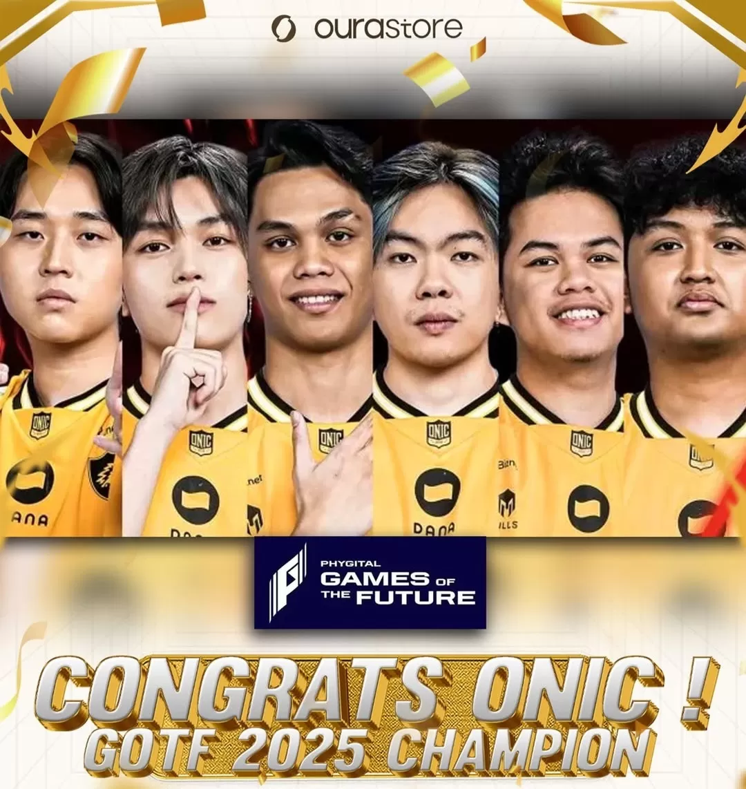 Dominasi Onic di Abu Dhabi, Angkat Trofi MLBB Game of the Future 2025