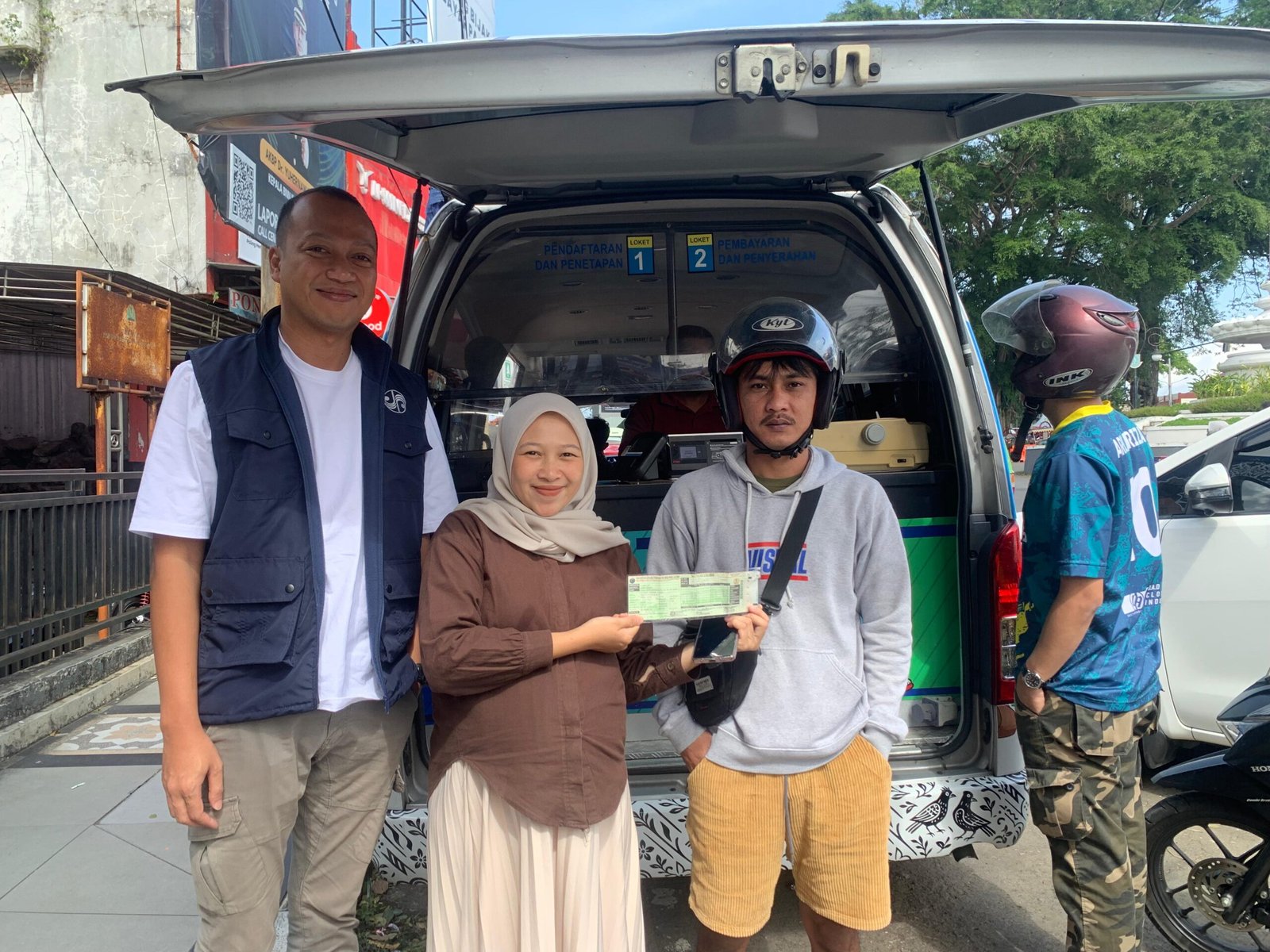 Tim Pembina Samsat Kota Sukabumi Selenggarakan Samsat Jogging di Lapangan Merdeka