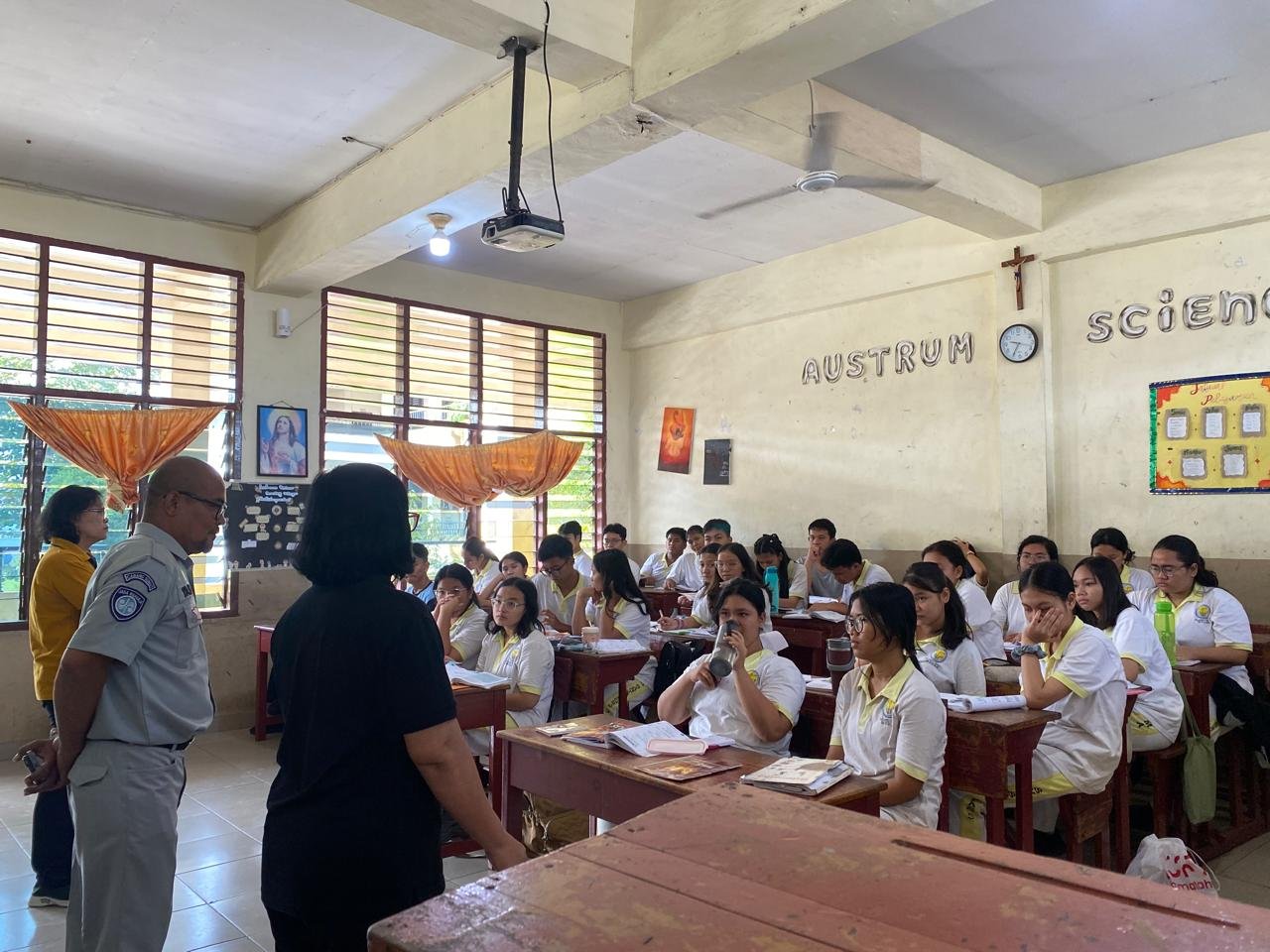 Tingkatkan Kesadaran Tertib Lalu Lintas, Jasa Raharja Berikan Edukasi Di SMA Santo Thomas 3