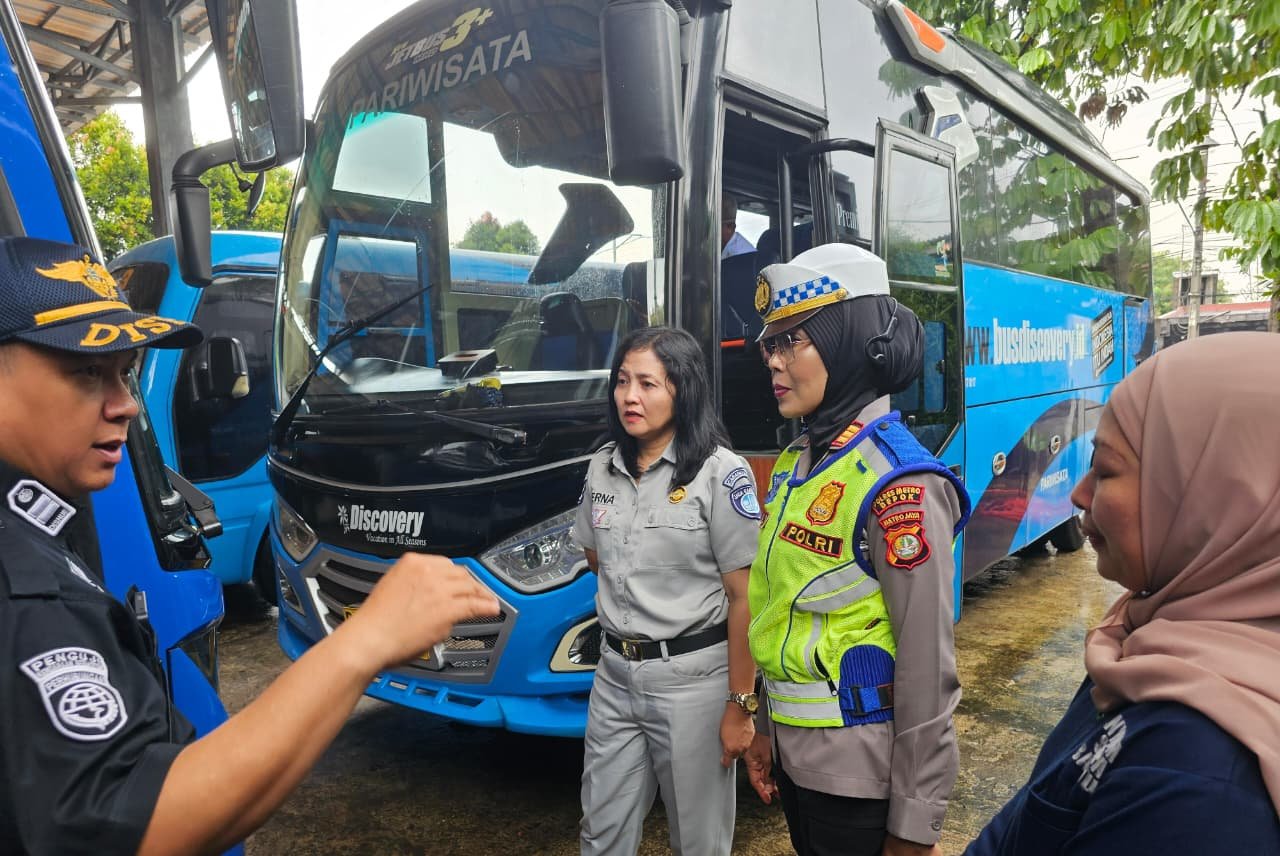 Dukung Operasi Keselamatan Jaya 2026, Jasa Raharja Bogor Bersinergi dengan Mitra Laksanakan Ramp Check di Depok