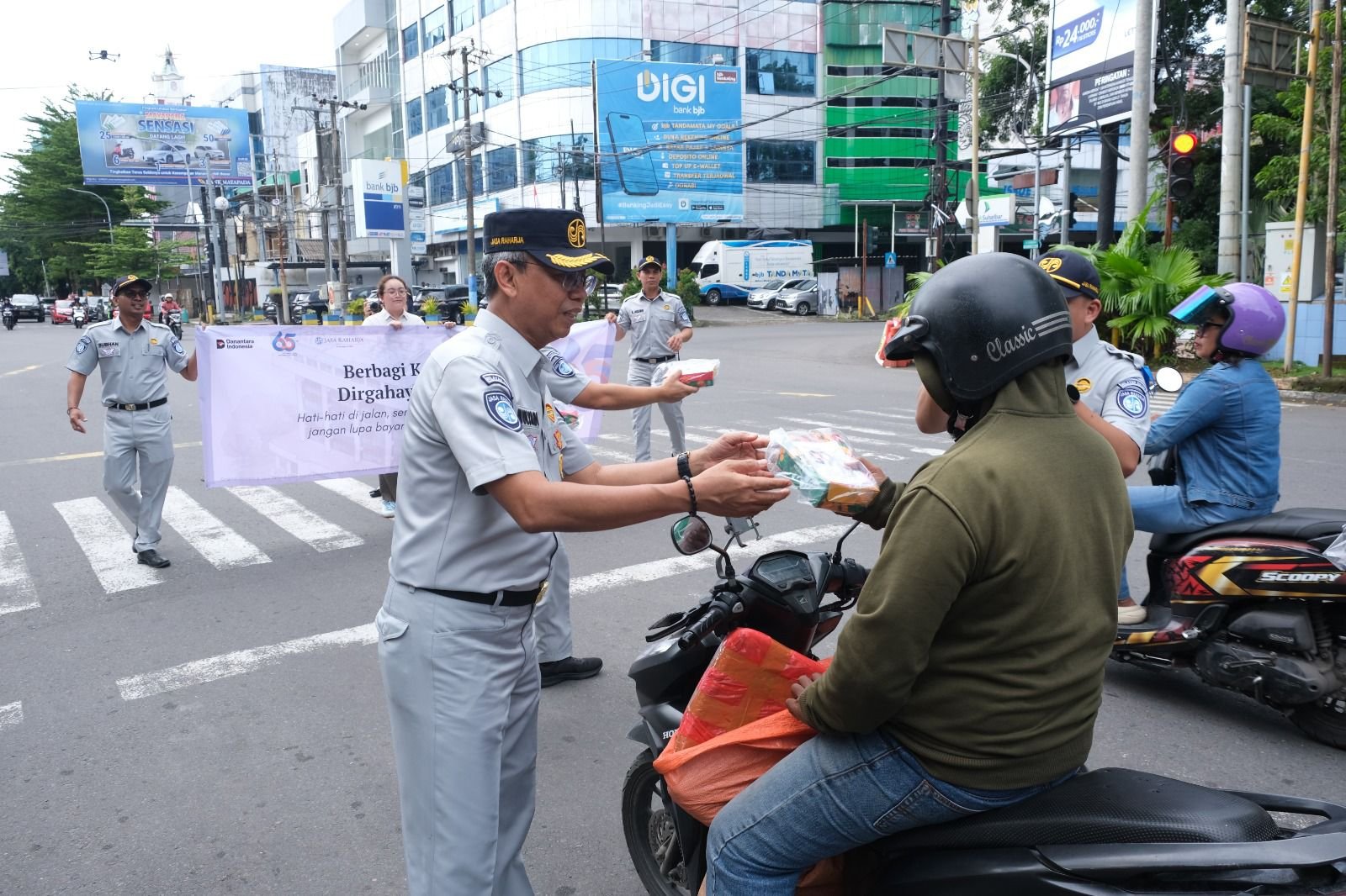 Peringati HUT ke-65, Jasa Raharja Wilayah Sulawesi Selatan Gelar Aksi Sosial dan Kunjungi Panti Asuhan