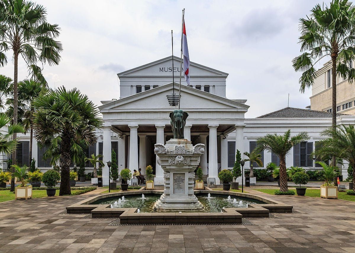 Hall Majapahit Museum Nasional Jadi Area Meeting Point Nyaman bagi Pengunjung