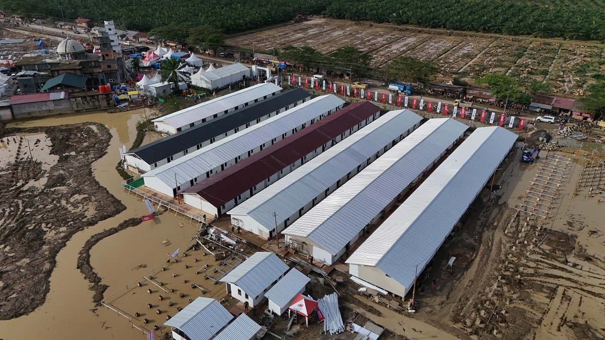 Pemerintah Bangun 1.000 Hunian Korban Bencana di Tiga Provinsi dalam Sebulan