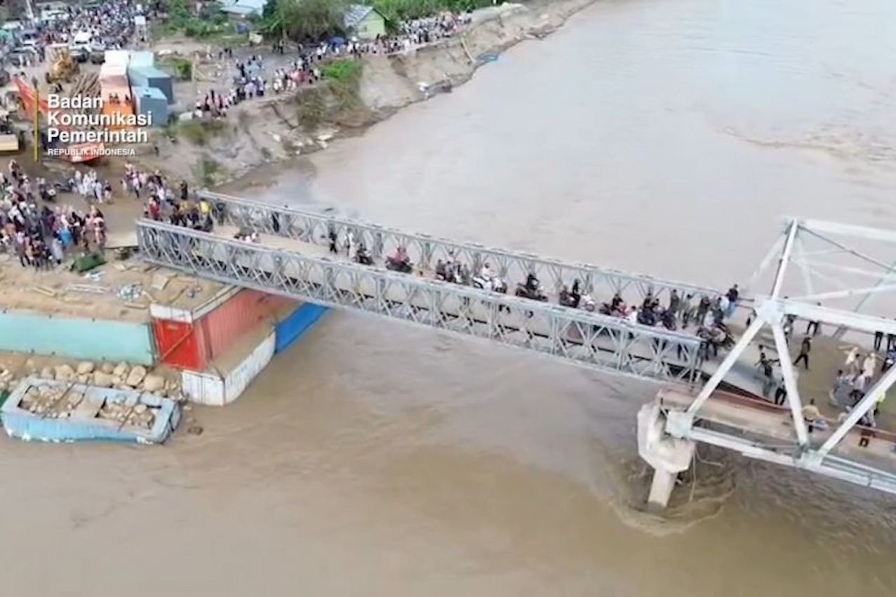 Pemerintah dan TNI Percepat Perbaikan 492 Jembatan Rusak Akibat Banjir di Aceh