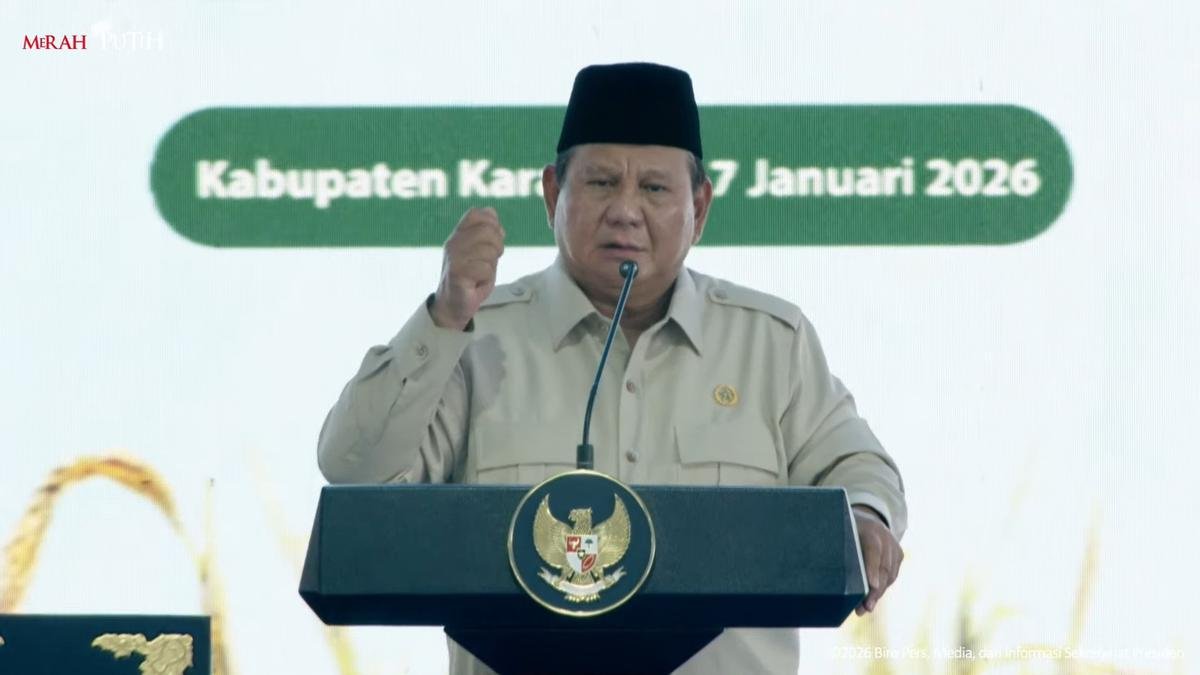Prabowo Impikan Anak Petani Jadi Insinyur hingga Jenderal