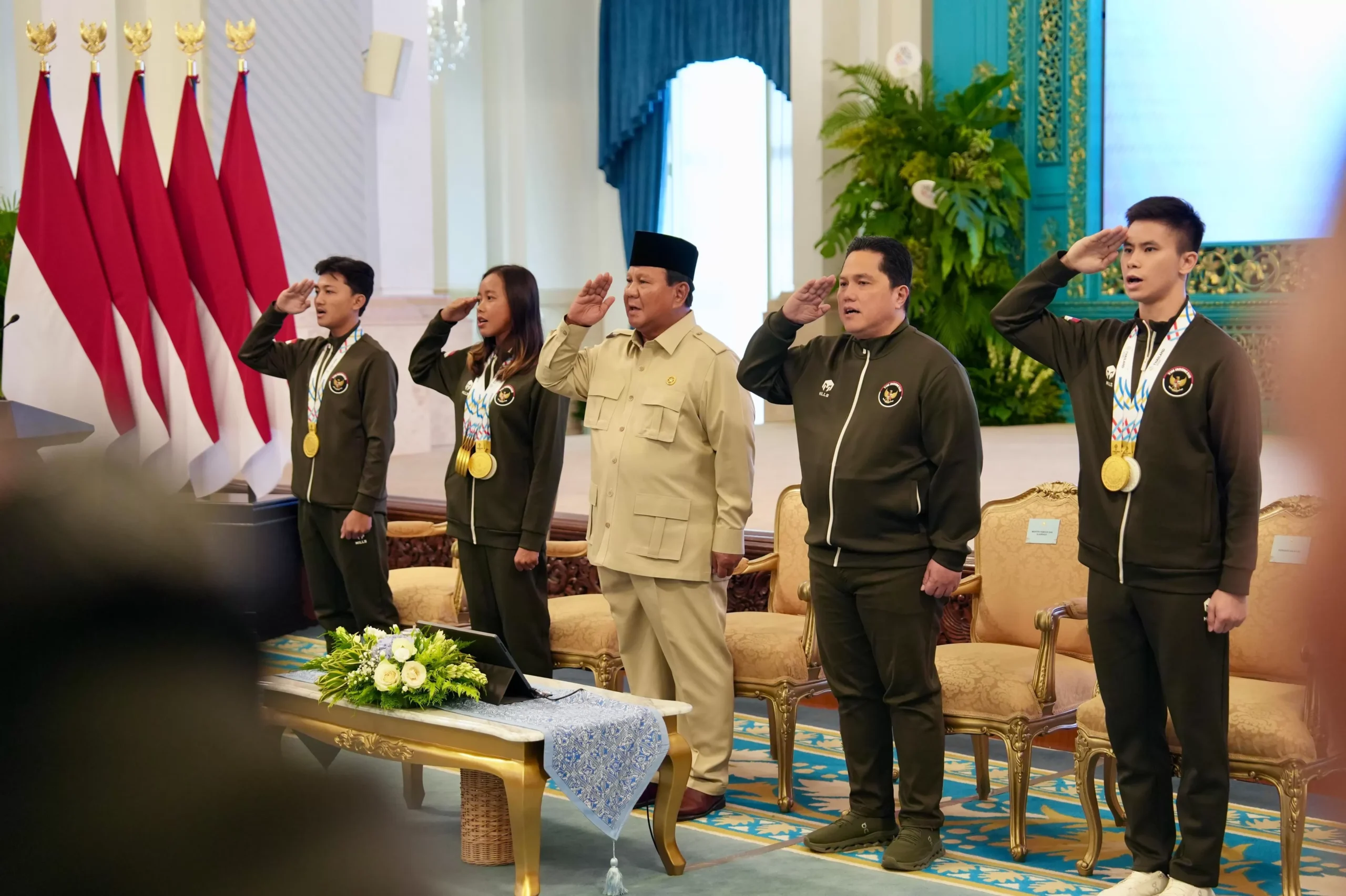 Presiden Beri Bonus dan Apresiasi untuk Atlet Berprestasi di SEA Games 2025