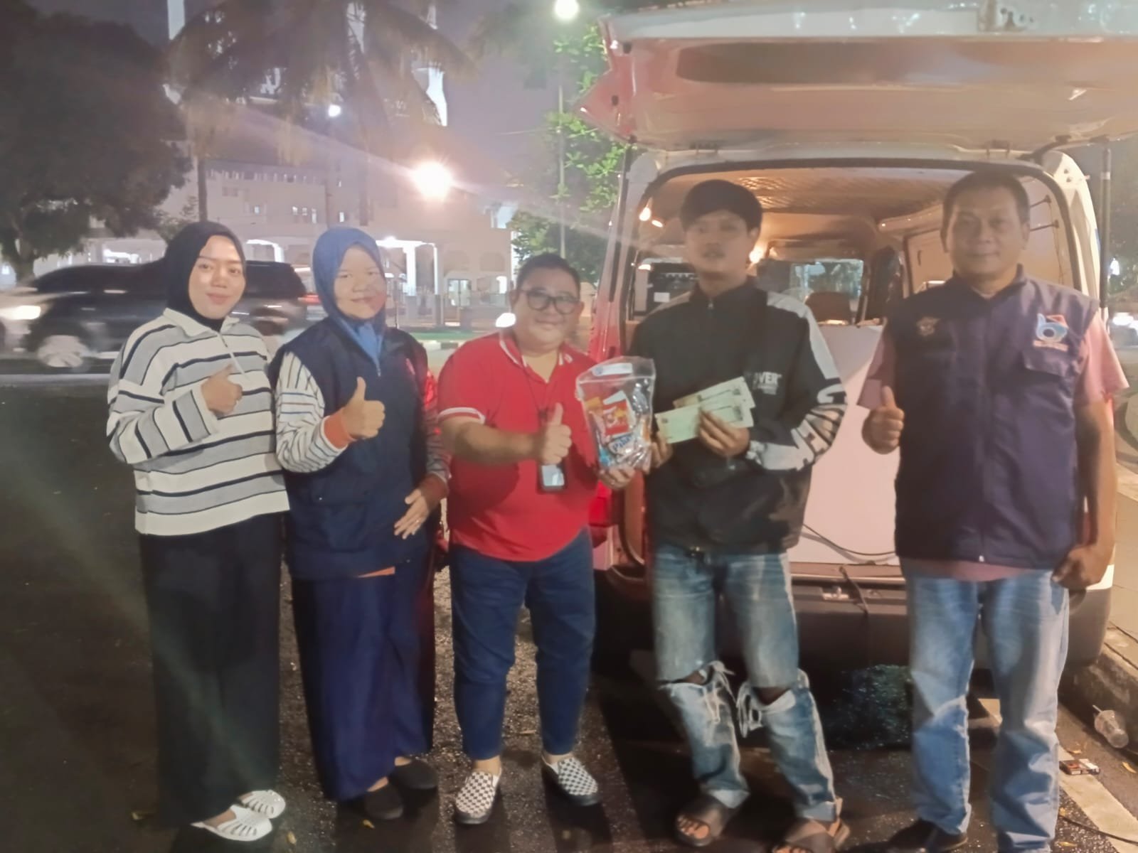 PT Jasa Raharja Hadir dalam Pelaksanaan Samkel Wangi Taman Kota Sekaligus Pemberian Bingkisan bagi Wajib Pajak