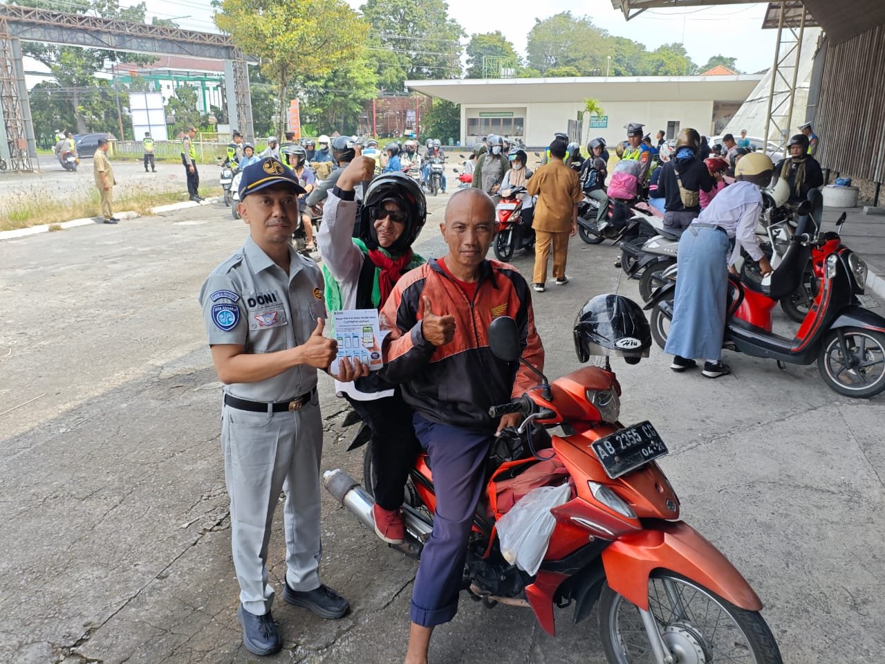 Tertib Administrasi dan Keselamatan Jalan, Samsat Bantul Laksanakan Operasi Gabungan Patuh Pajak