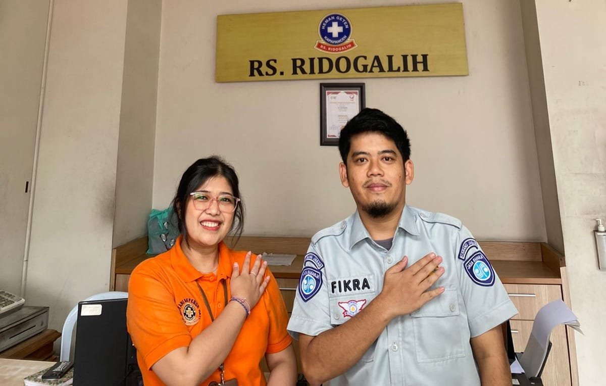 Pelayanan Sepenuh Hati, Jasa Raharja Sukabumi Berikan Dukungan Moril Korban Laka Lantas