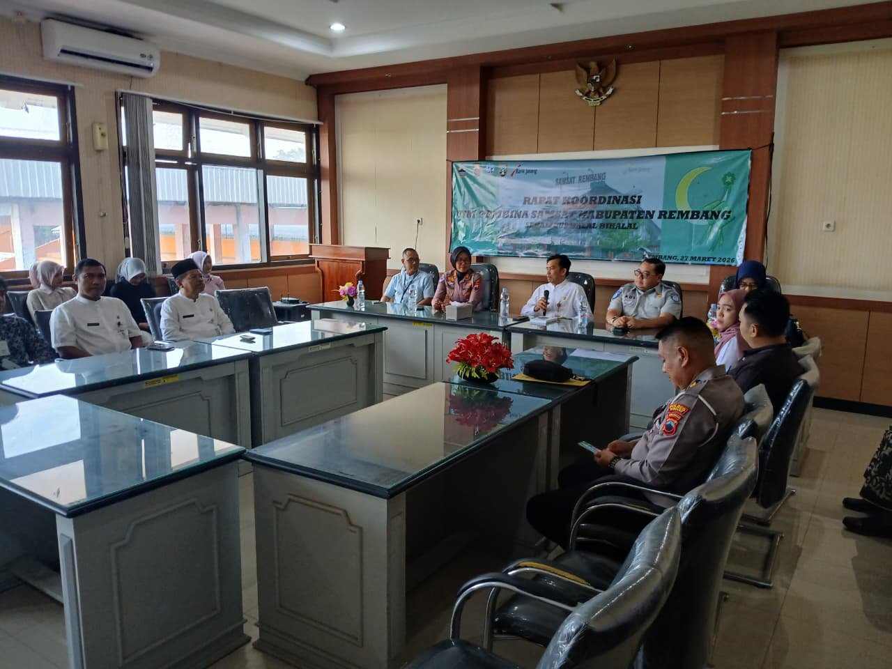 Kepala Cabang Jasa Raharja Pati Hadiri Rapat Koordinasi Tim Pembina Samsat Kabupaten Rembang Bahas Peningkatan Pendapatan Daerah