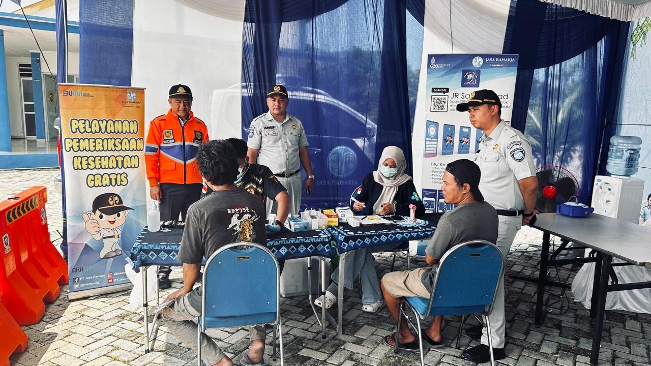 Dukung Keselamatan Berkendara, Layanan Kesehatan GratisHadir di Rest Area UPPKB Way Urang