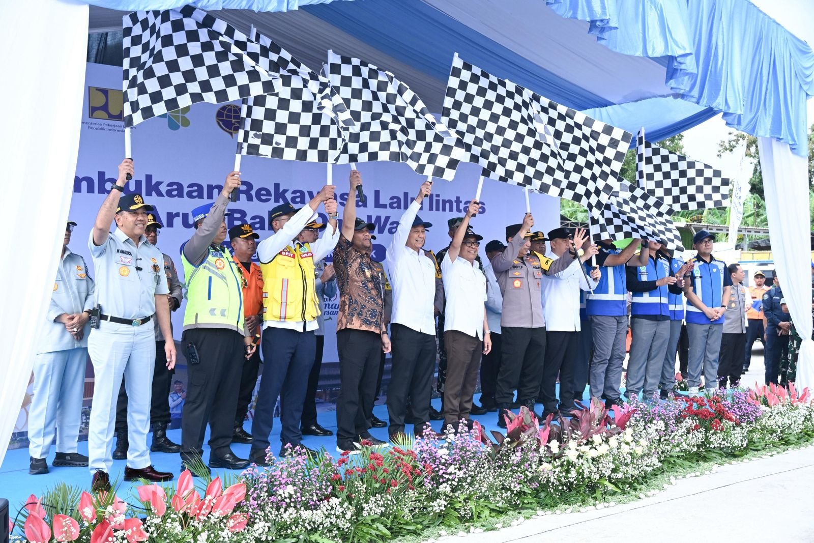 Pembukaan One Way Nasional Arus Balik Idulfitri 2026 Resmi Dimulai, Jasa Raharja Himbau Masyarakat prioritaskan KeselamatanPada Arus Balik
