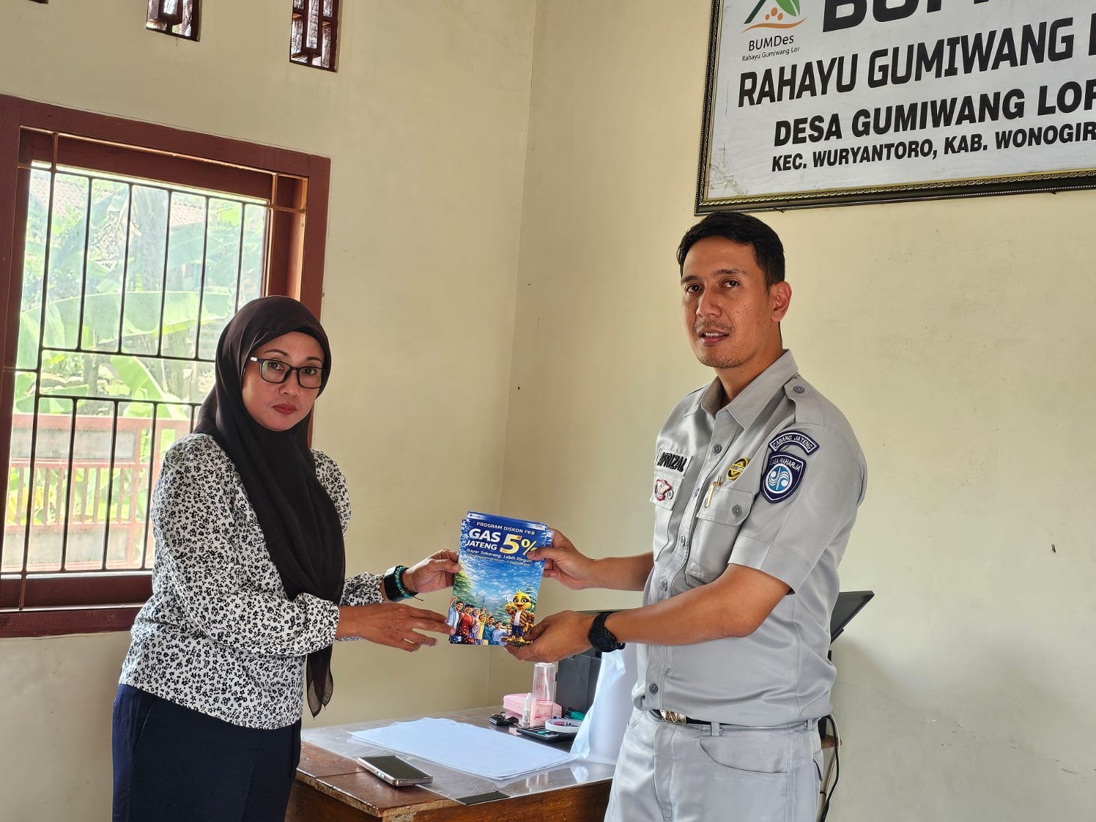 Jasa Raharja Samsat Wonogiri Laksanakan Pendampingan Mitra Samsat Budiman, Dorong Peningkatan Transaksi PKB