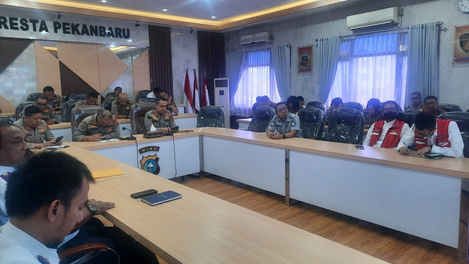 Komitmen Pengamanan Mudik Lebaran, Jasa Raharja Riau Ikuti Vidcom Rakor Linsek Ops Ketupat 