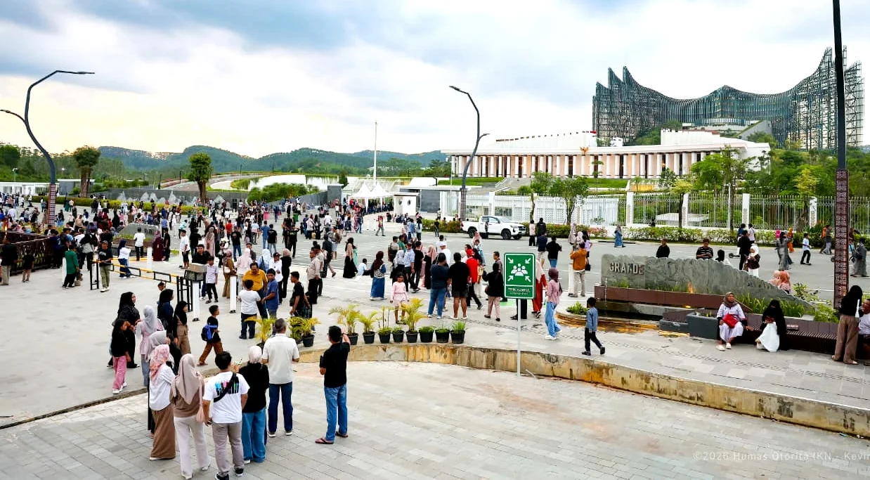 Libur Panjang Idul Fitri, IKN Diserbu Lebih 350 Ribu Pengunjung