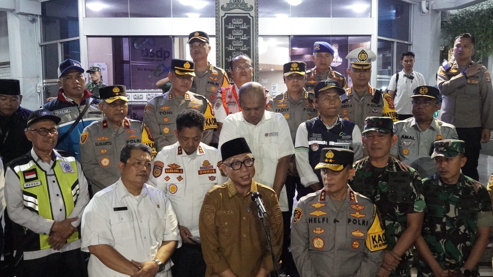 Pastikan Kesiapan Arus Mudik, Jasa Raharja Wilayah Lampung Ikuti Peninjauan Pos Pam di Bakauheni