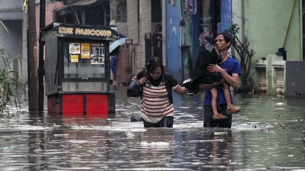 Banjir Capai 1 Meter di Kota Serang, 84 Warga Masih Bertahan di Pengungsian