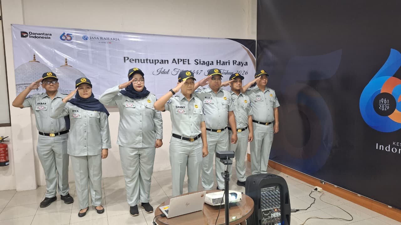 Apel Penutupan PAM Lebaran 2026, Wujud Komitmen Jasa Raharja Cabang Cirebon Meningkatkan Pelayanan Kepada Masyarakat