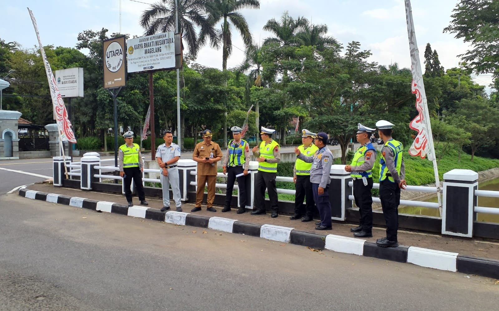 Upaya Pencegahan Laka Lantas, Jasa Raharja Magelang Bersinergi Bersama Stakeholder Tinjau Lokasi Blackspot di Kabupaten dan Kota Magelang