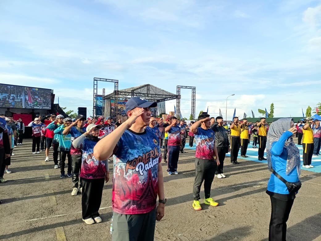 Jasa Raharja Sumatera Barat Hadiri Fun Bike dan Fun Walk Koarmada II, Perkuat Sinergi dan Kebersamaan