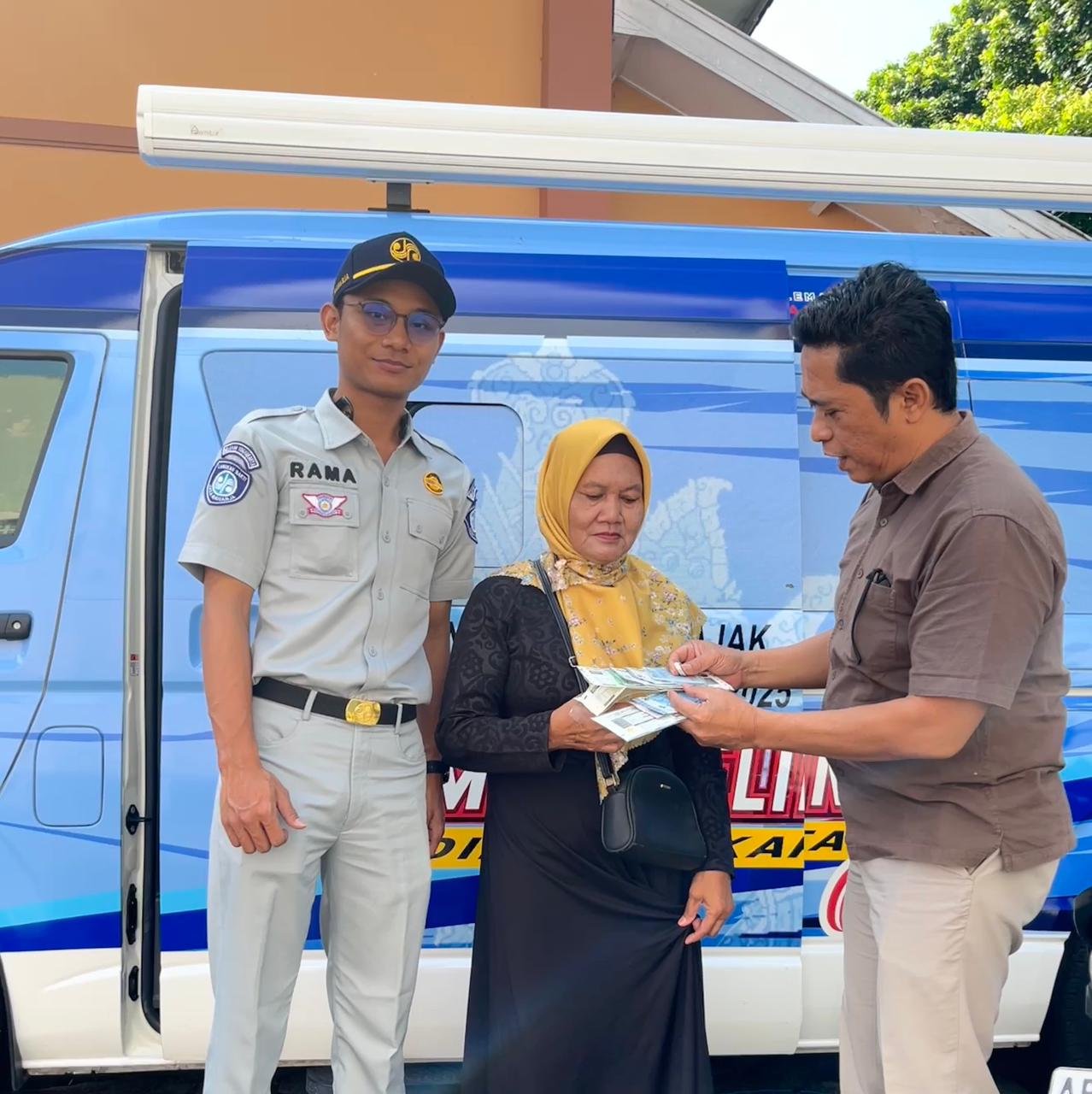 Samsat On Call Hadir di Syawalan Warga Nandan, Permudah Layanan Pajak Kendaraan Bermotor di Sleman