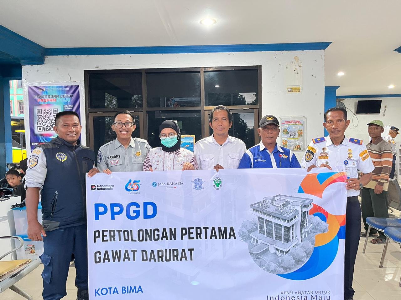 Dari Edukasi hingga Aksi Nyata, Jasa Raharja Bima Gelar PPGD di Terminal Dara