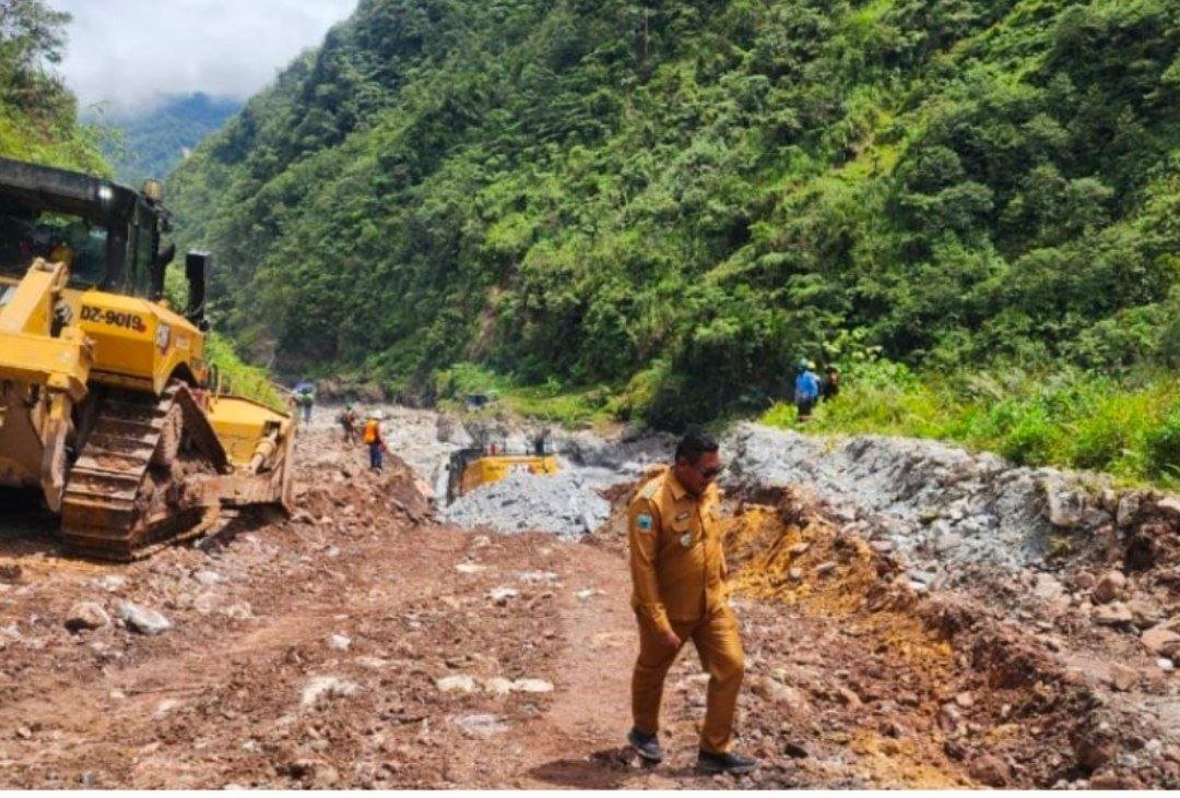Pemerintah Kabupaten Mimika Turunkan Tim Terpadu Tangani Longsor di Tembagapura