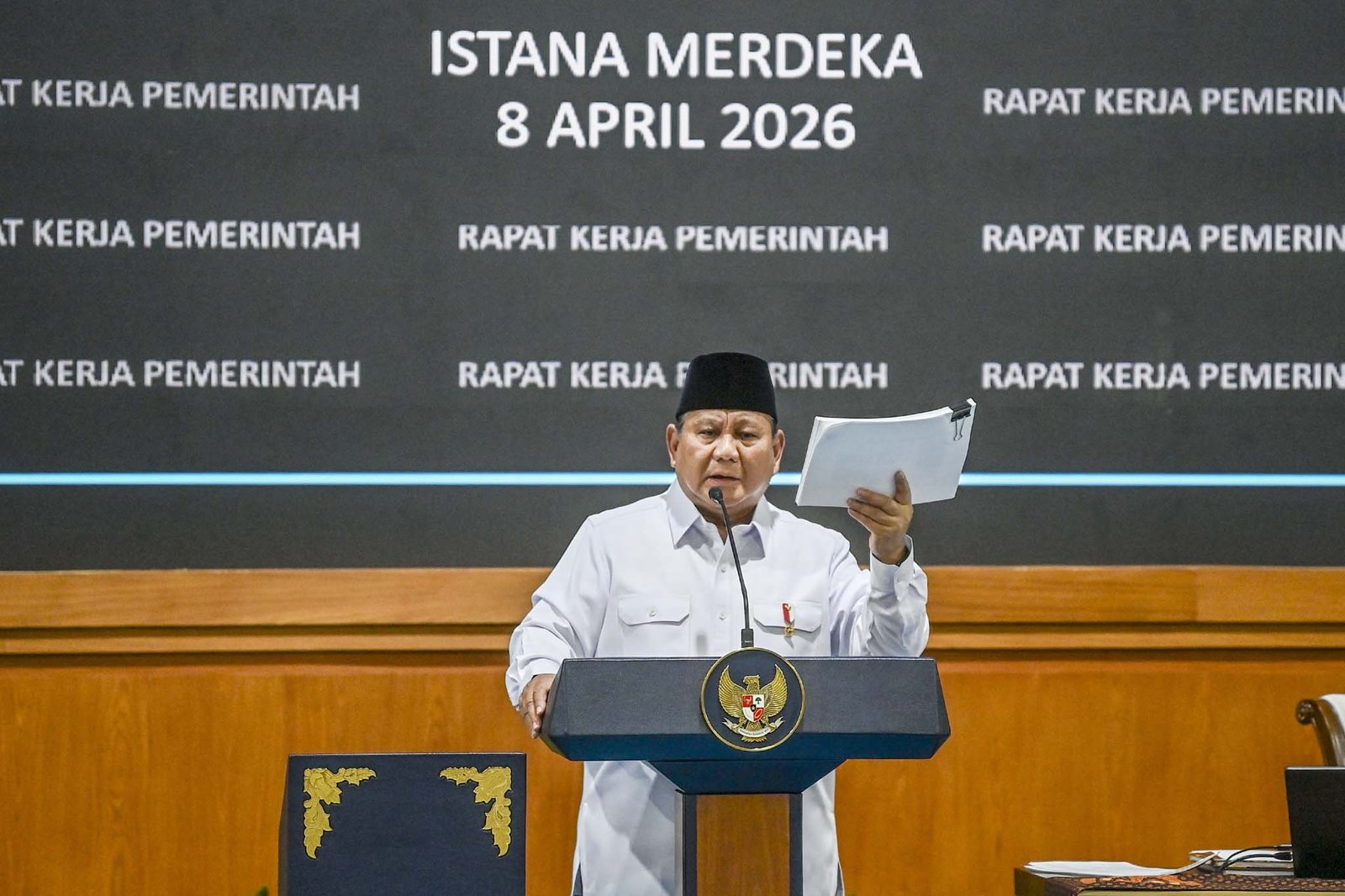 Prabowo Klaim Pemerintahannya Efektif di Tengah Tantangan Global