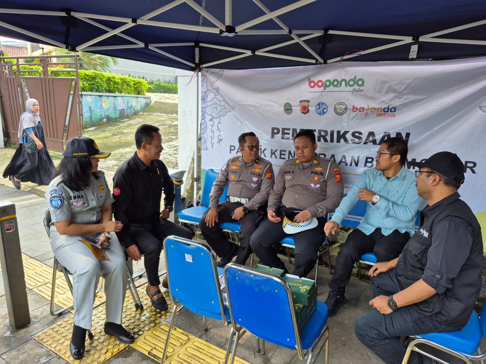 Tim Pembina Samsat Kota Bogor Perkuat Kepatuhan Pajak Kendaraan Lewat Operasi Gabungan 