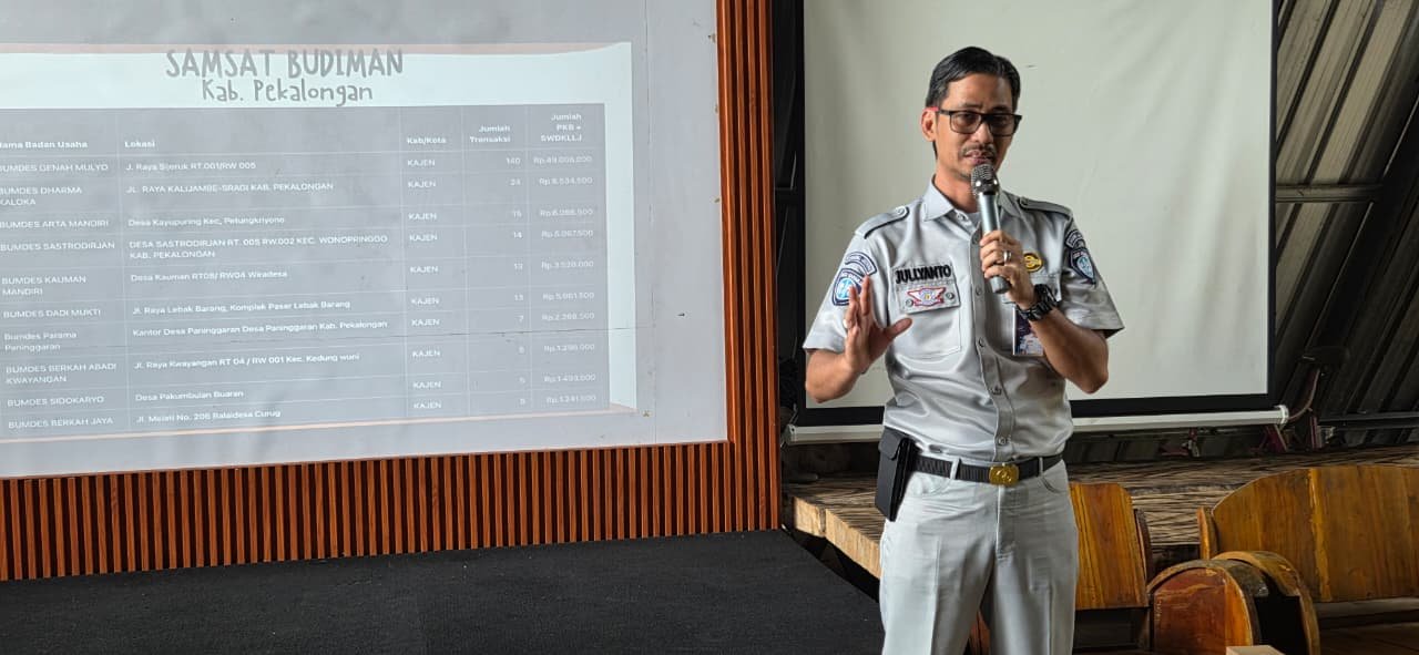 Tim Pembina Samsat Kajen Perkuat Sinergitas Program Samsat Budiman Bersama BUMDes di Kabupaten Pekalongan