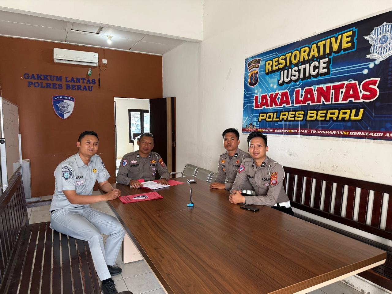 Sinergi Jasa Raharja Cabang Tarakan dan Kepolisian Satukan Langkah Lewat FKLL untuk Menekan Kecelakaan di Kabupaten Berau