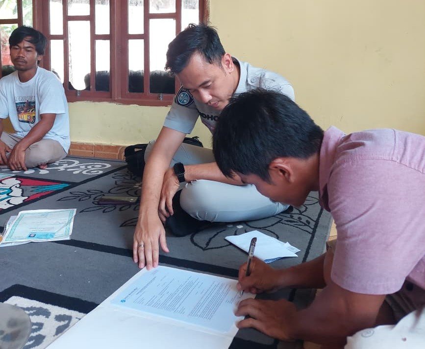 Jasa Raharja Dumai Gerak Cepat Serahkan Santunan Korban Kecelakaan Lalu Lintas di Jalan Sultan Hasanuddin Dumai