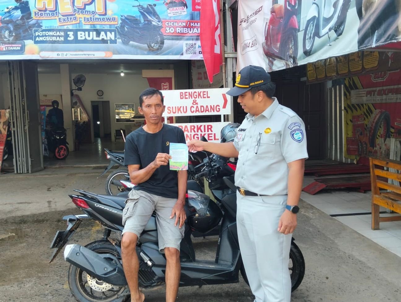 Jasa Raharja Kotabumi Gencarkan Glorifikasi Program Gebyar Samsat dan Keringanan Pajak Kendaraan Bermotor