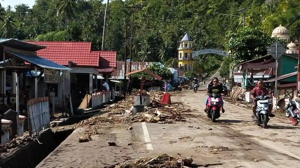 Banjir dan Longsor di Bone Bolango, Satu Warga Hanyut Terseret Arus