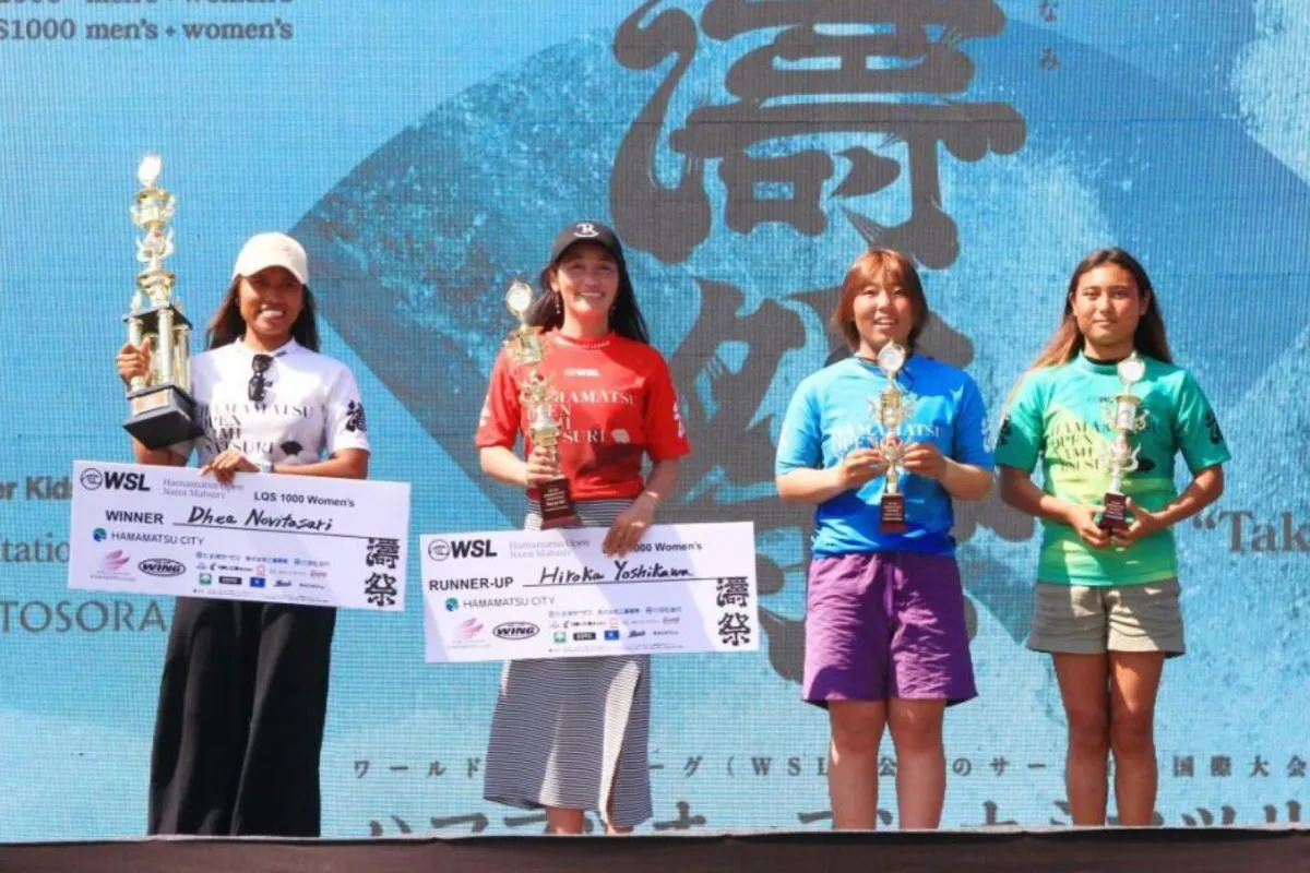 Dhea Natasya Ukir Sejarah, Jadi Peselancar Putri Indonesia Pertama Lolos WSL Longboard Tour