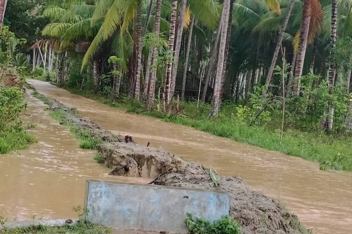 Dua Desa di Parigi Moutong Terendam Banjir, Tanggul Jebol