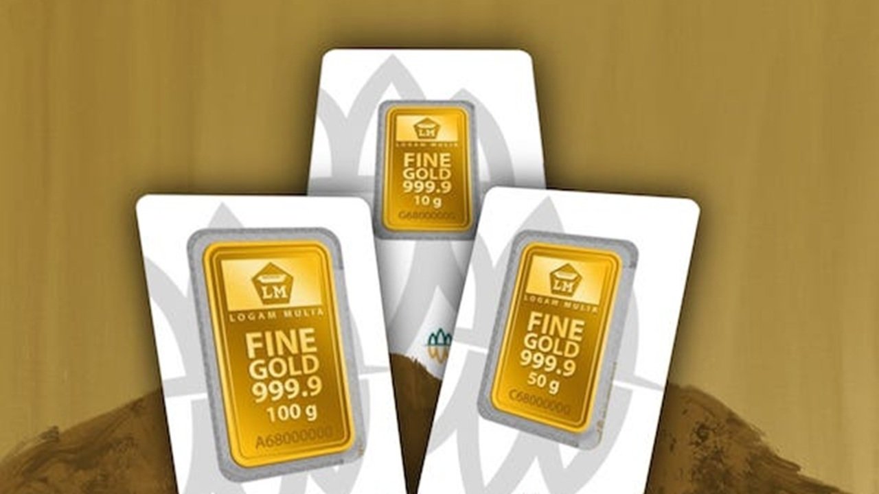 Harga Emas Antam Turun Rp24.000, Kini Jadi Rp2,765 Juta per Gram