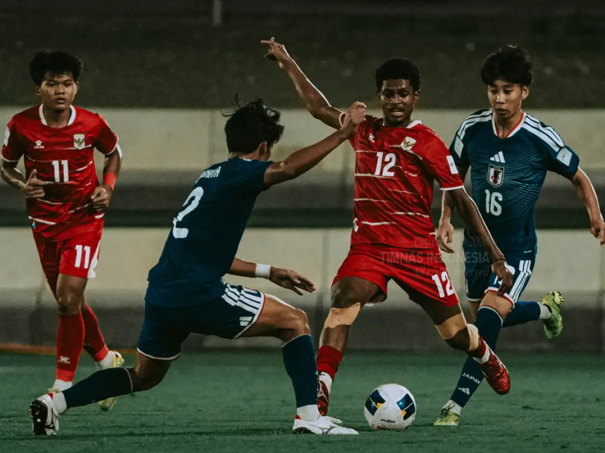 Timnas U17 Indonesia Tersingkir, Jepang Sempurna ke Perempat Final Piala Asia U17