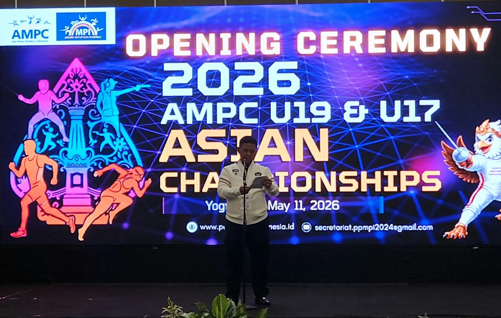Kejuaraan Asia Modern Pentathlon U-17 & U-19 2026 Resmi Dibuka di Yogyakarta