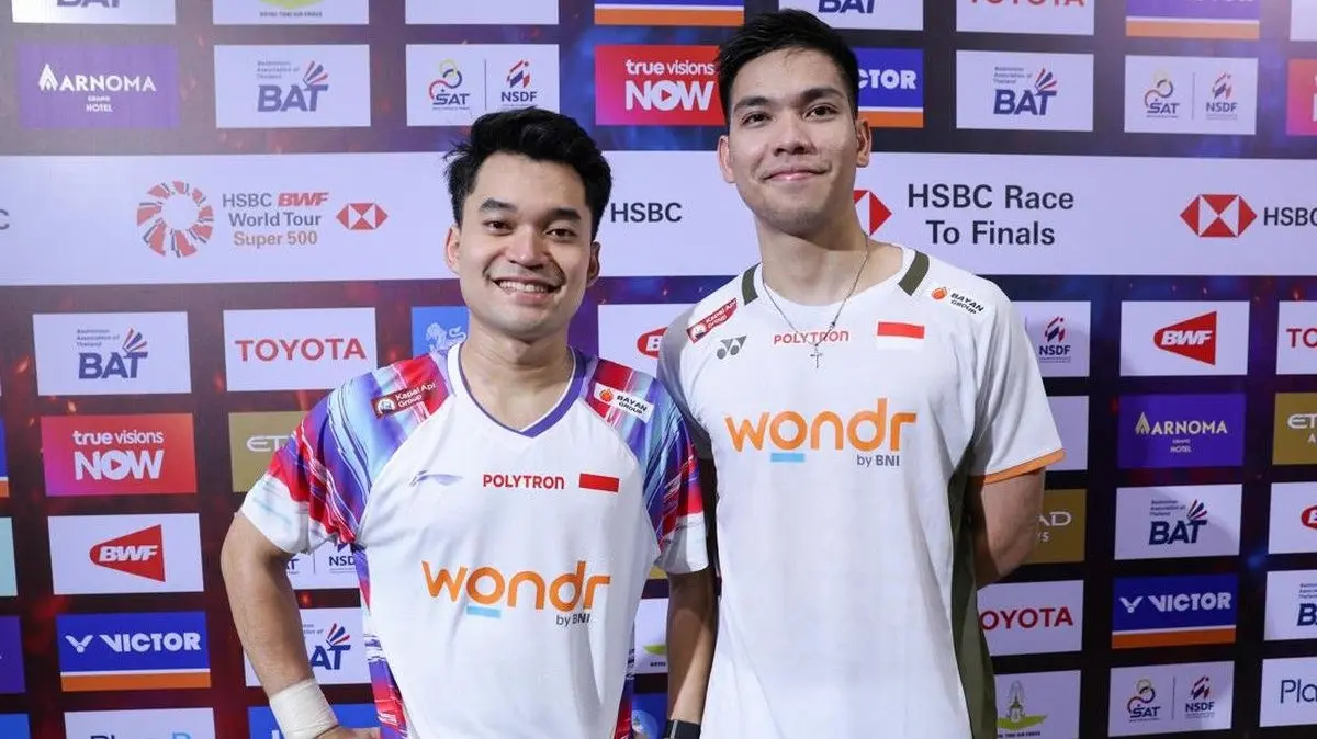 Leo/Daniel Melaju ke Perempat Final Thailand Open 2026 Usai Tekuk Ganda China