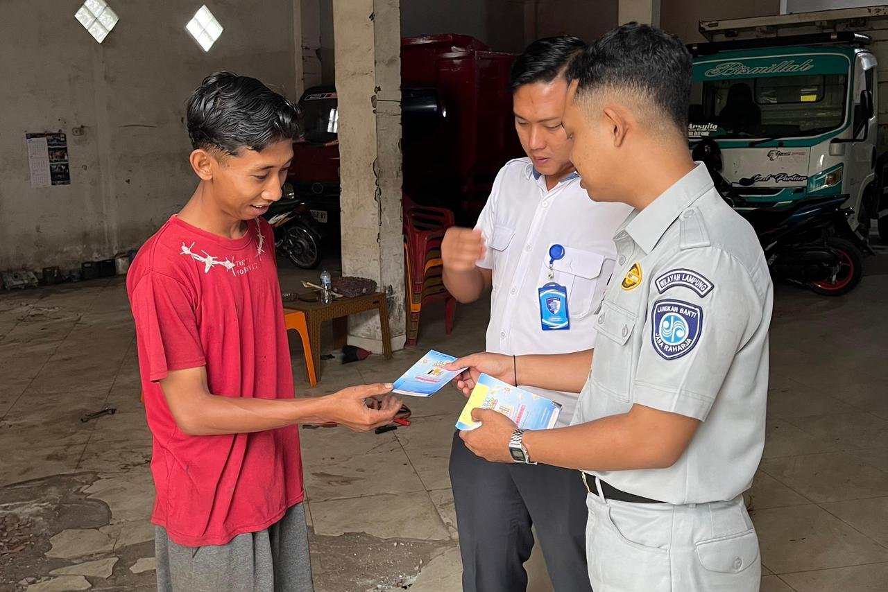 Jasa Raharja Lampung Bersama Tim Samsat UPTD 1 Bandar Lampung Perkuat Optimalisasi Pendapatan melalui SIGAP Instansi dan Glorifikasi Program Gebyar Samsat