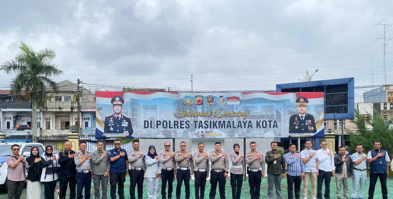 Jasa Raharja Cabang Tasikmalaya Hadiri Supervisi Blackspot dan Troublespot Bersama Ditlantas Polda Jabar