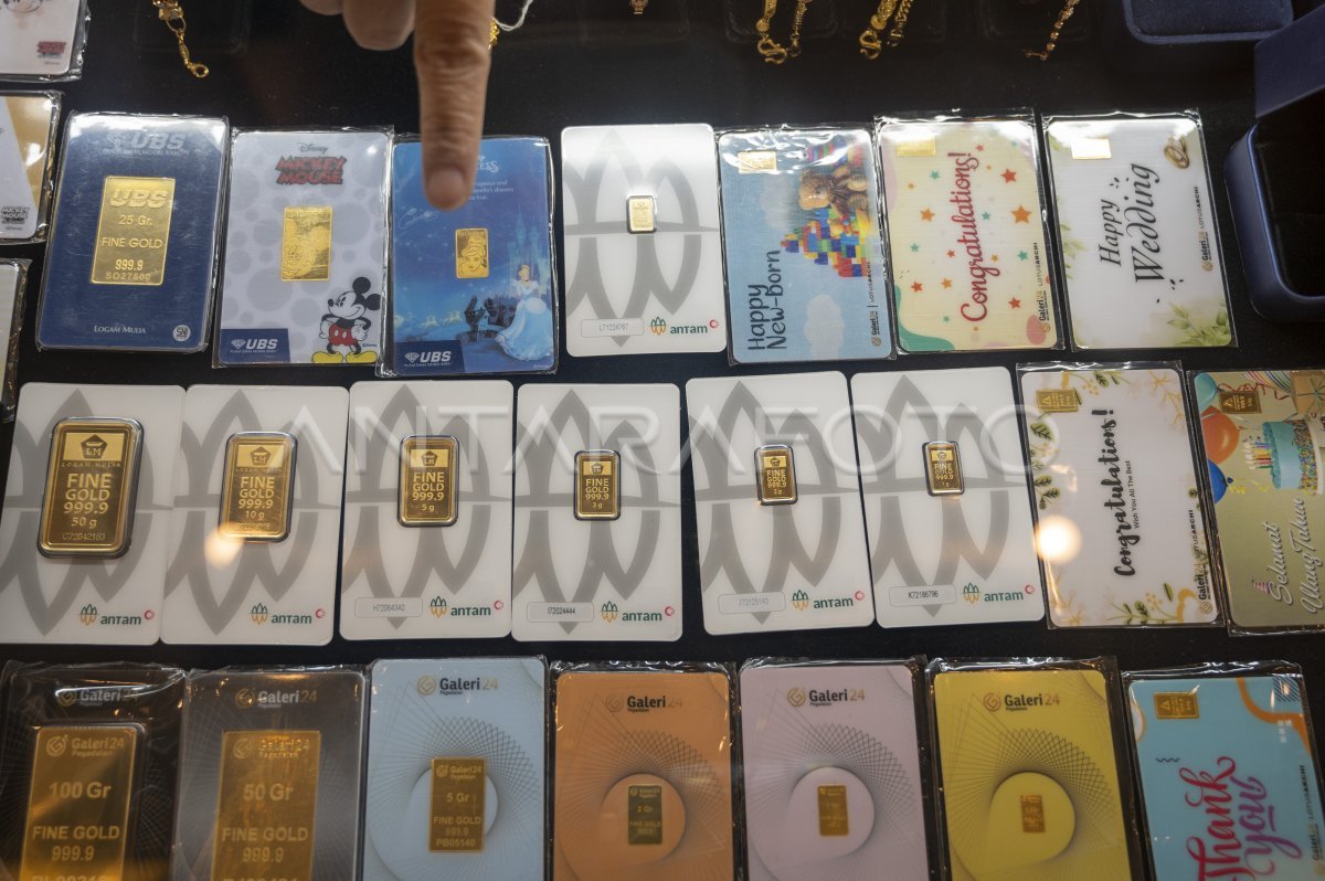 Update Harga Emas Pegadaian 28 Mei 2026, Antam, UBS, dan Galeri24 Serentak Turun